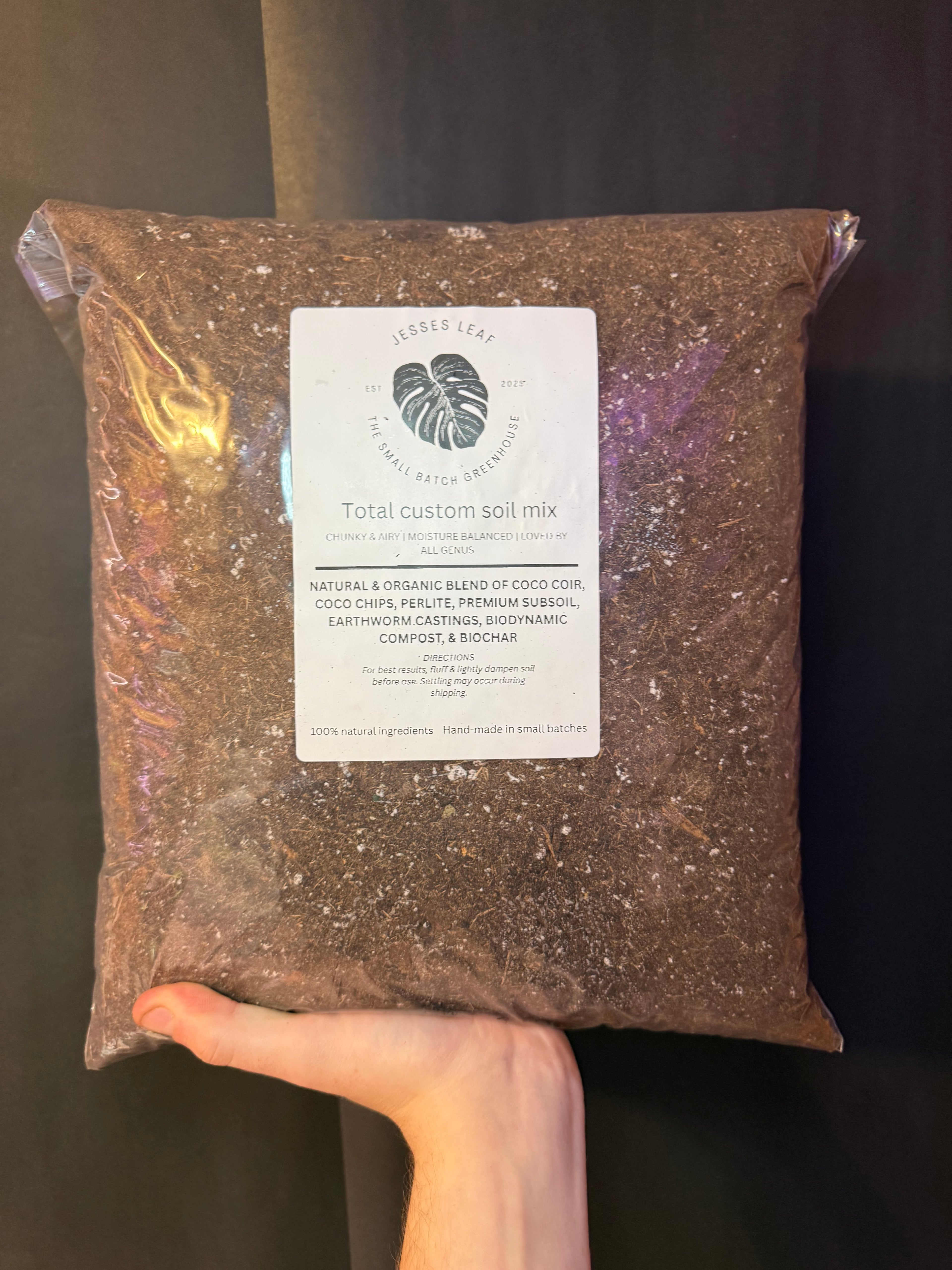 Jessesleaf soil mix