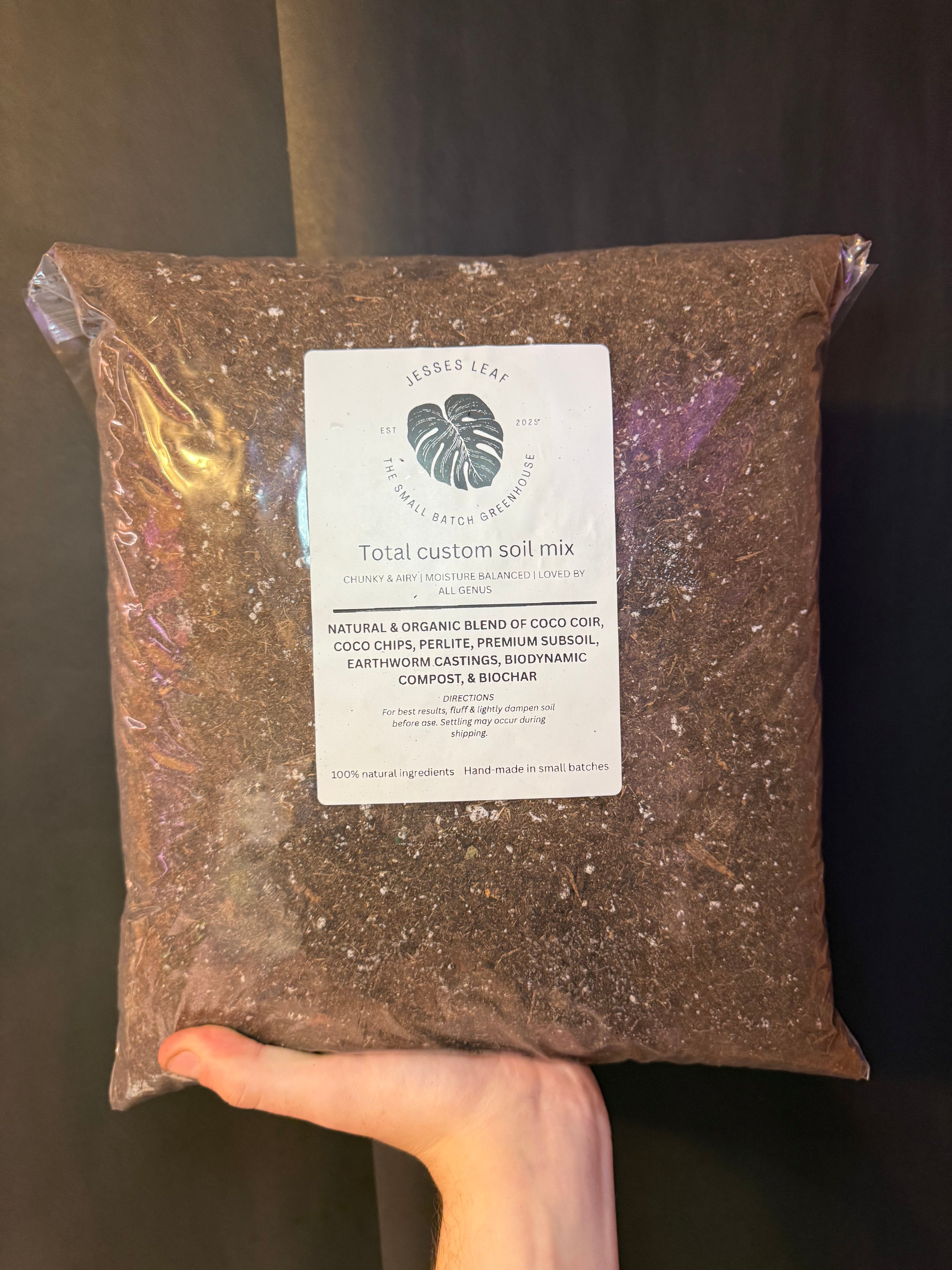 Jessesleaf soil mix