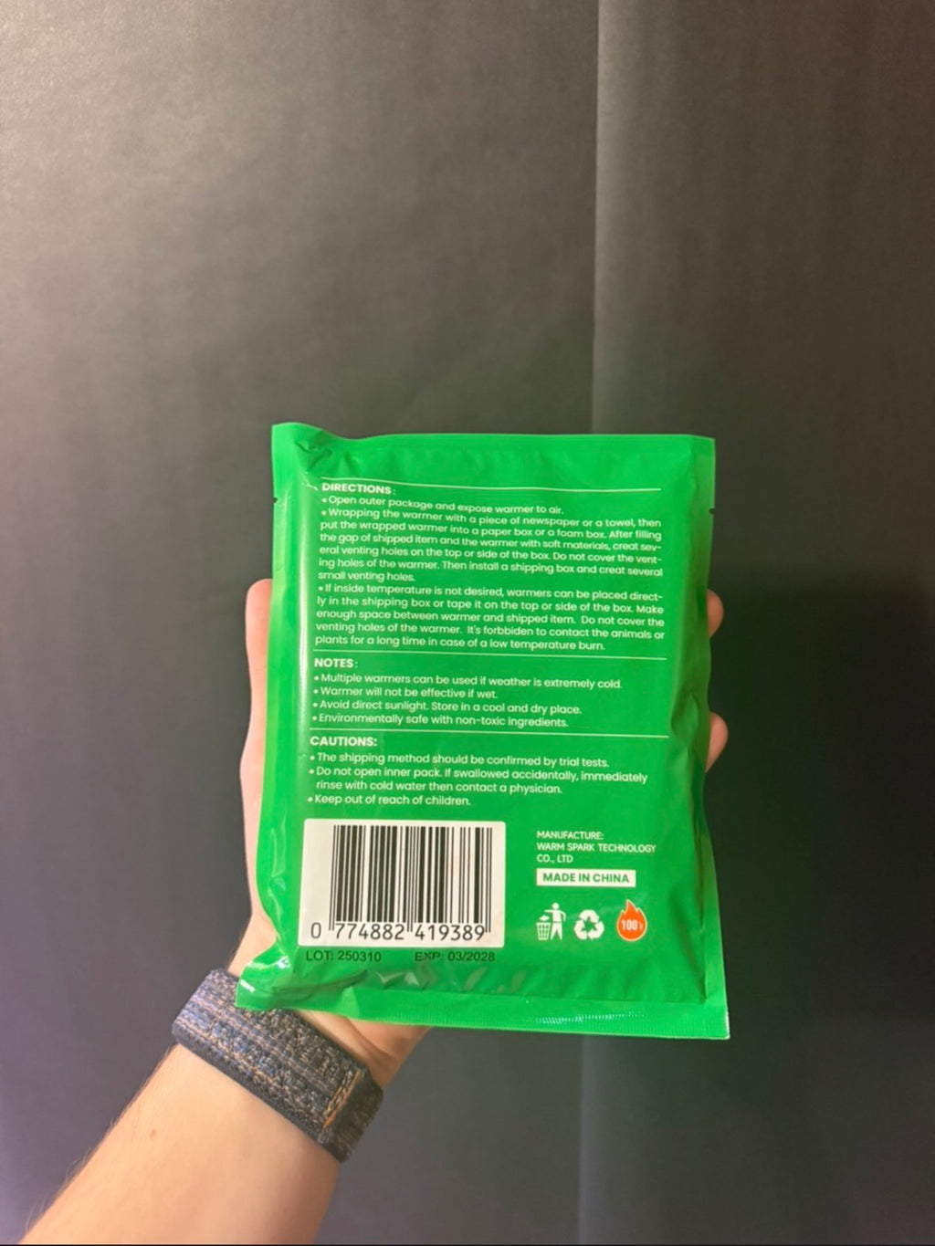 Heat pack